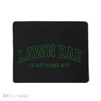 Father Mows Best Funny Lawn Mowing For Lawn Mower Dad Mousepad thumb 0