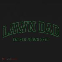 Father Mows Best Funny Lawn Mowing For Lawn Mower Dad Mousepad thumb 1
