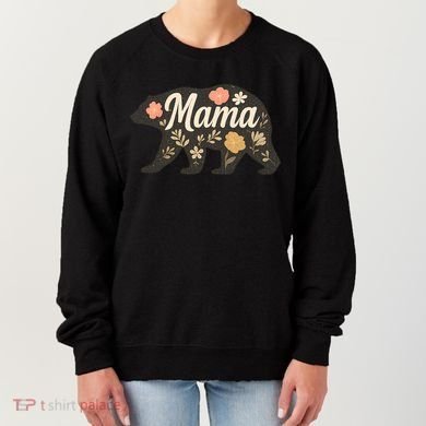 Floral Mama Bear Women's Sweatshirt