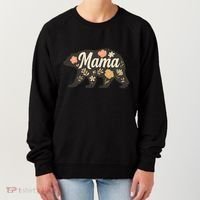 Floral Mama Bear Women's Sweatshirt thumb 0