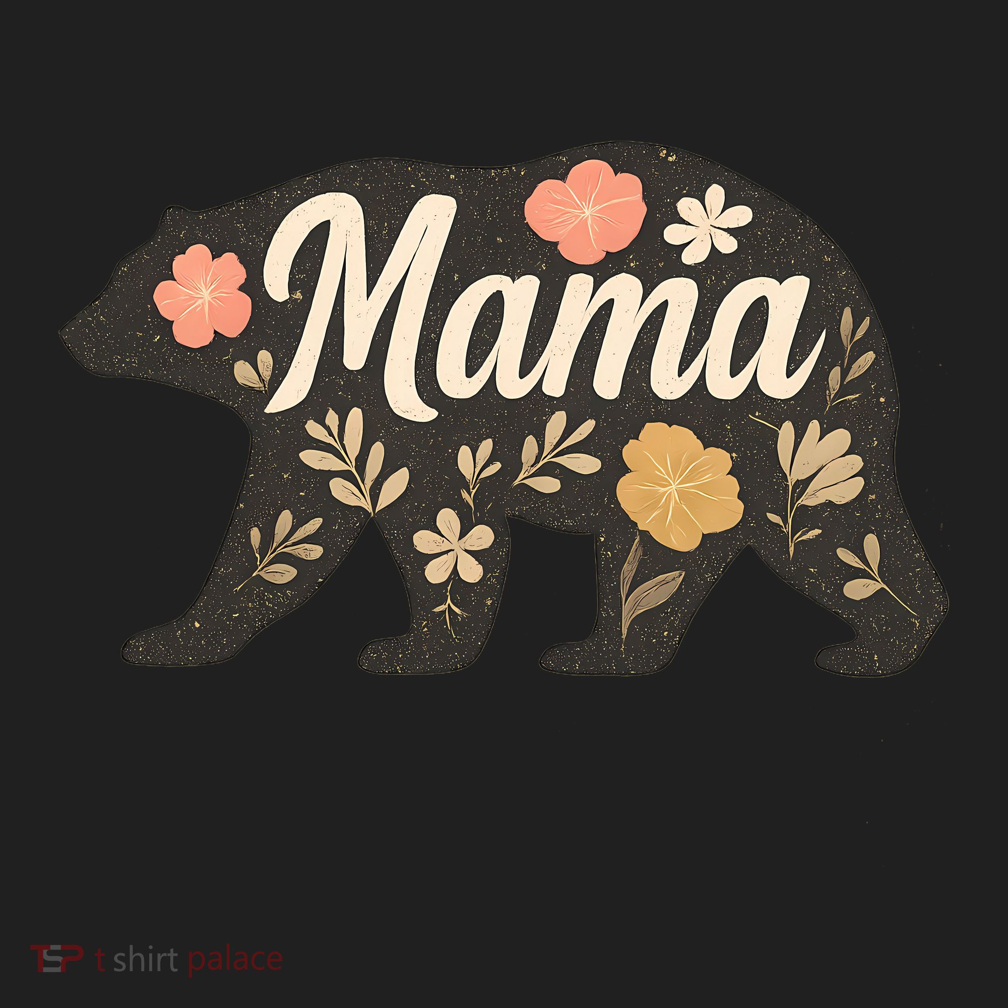 Floral Mama Bear Women's Sweatshirt