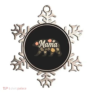 Floral Mama Bear Ornament