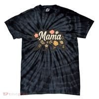 Floral Mama Bear Tie-Dye T-Shirt thumb 0