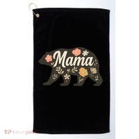 Floral Mama Bear Golf Towel thumb 0