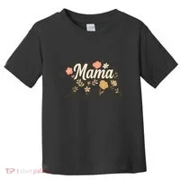 Floral Mama Bear Toddler T-Shirt thumb 0