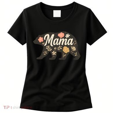 Floral Mama Bear Women's T-Shirt