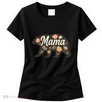 Floral Mama Bear Women's T-Shirt thumb 0