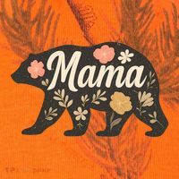 Floral Mama Bear Kati Licensed 12" Camo Cuffed Beanie thumb 2