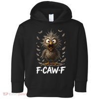 F-Caw-F Messy Baby Chicken Bird Shocked Face Feather Chaos Toddler Hoodie thumb 0