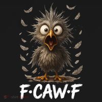 F-Caw-F Messy Baby Chicken Bird Shocked Face Feather Chaos Toddler Hoodie thumb 2