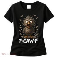 F-Caw-F Messy Baby Chicken Bird Shocked Face Feather Chaos Women's T-Shirt thumb 0