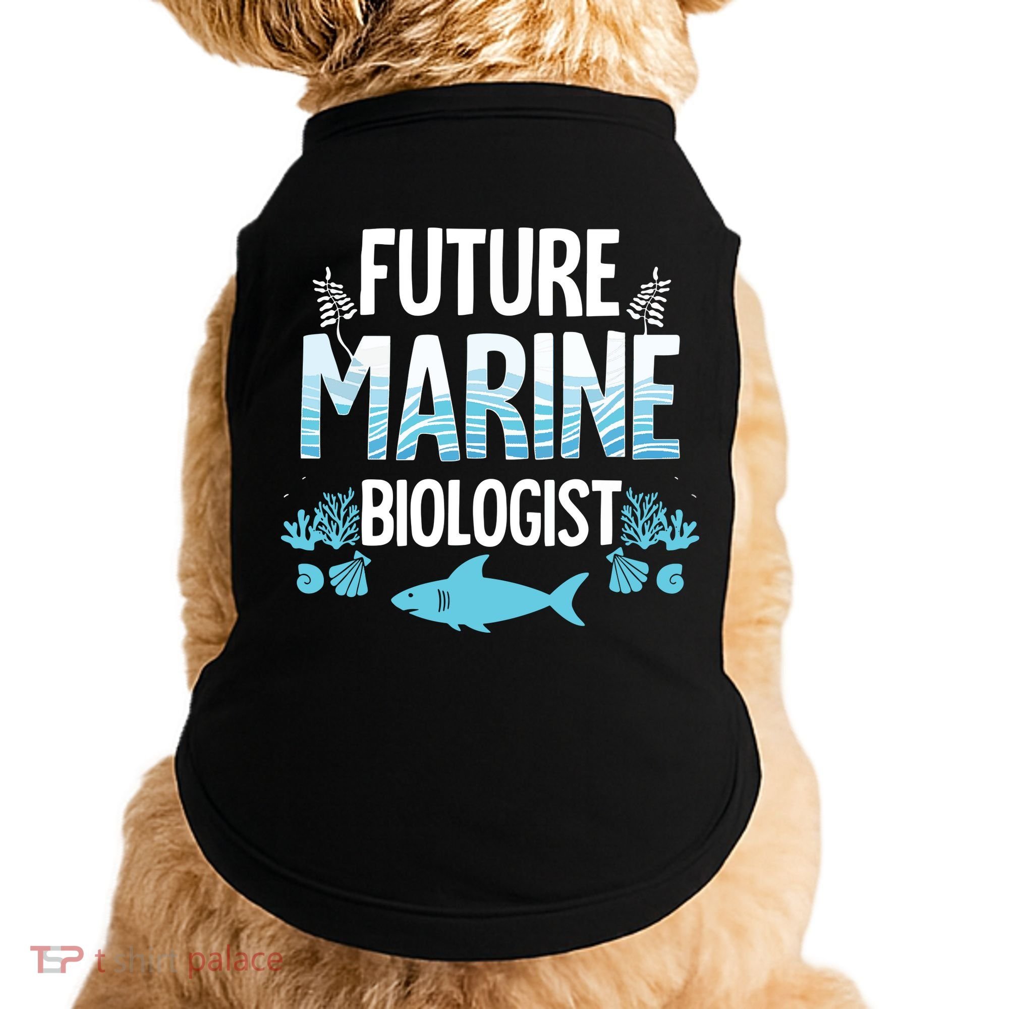Future Marine Biologist Gift For Teens Funny Biology Doggie Tank