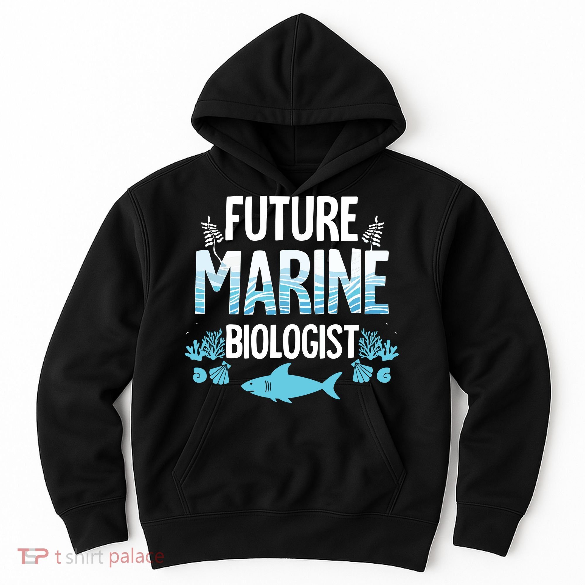 Future Marine Biologist Gift For Teens Funny Biology Hoodie