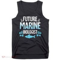 Future Marine Biologist Gift For Teens Funny Biology Tank Top thumb 0