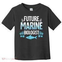 Future Marine Biologist Gift For Teens Funny Biology Toddler T-Shirt thumb 0