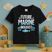 Future Marine Biologist Gift For Teens Funny Biology Toddler T-Shirt thumb 3