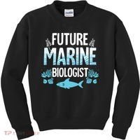Future Marine Biologist Gift For Teens Funny Biology Kids Sweatshirt thumb 0