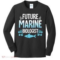 Future Marine Biologist Gift For Teens Funny Biology Kids Long Sleeve Shirt thumb 0