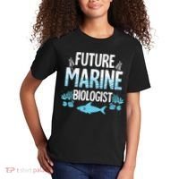 Future Marine Biologist Gift For Teens Funny Biology Kids T-Shirt thumb 2
