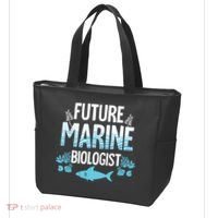 Future Marine Biologist Gift For Teens Funny Biology Tote Bag thumb 3