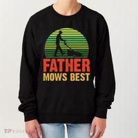 Father Mows Best Women's Sweatshirt thumb 0