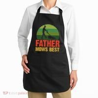 Father Mows Best Apron thumb 2