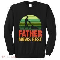 Father Mows Best Sweatshirt thumb 0