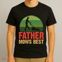 Father Mows Best T-Shirt thumb 3