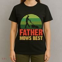 Father Mows Best T-Shirt thumb 4