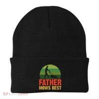 Father Mows Best Beanie thumb 0