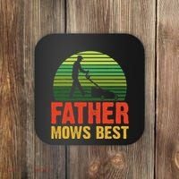 Father Mows Best Coaster thumb 0