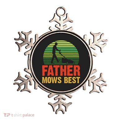 Father Mows Best Ornament