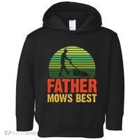 Father Mows Best Toddler Hoodie thumb 0