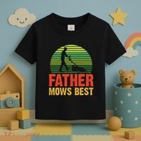 Father Mows Best Toddler T-Shirt thumb 3