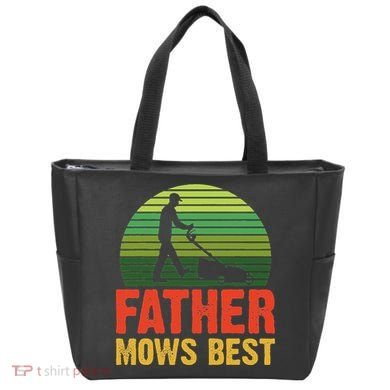 Father Mows Best Tote Bag