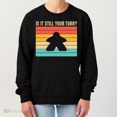 Funny Meeple Board Game Lover Rpg Board Gamer Cute Gift Women's Sweatshirt