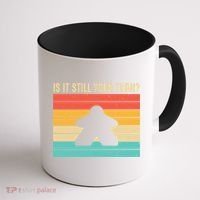 Funny Meeple Board Game Lover Rpg Board Gamer Cute Gift Coffee Mug thumb 1