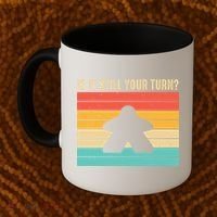Funny Meeple Board Game Lover Rpg Board Gamer Cute Gift Coffee Mug thumb 2