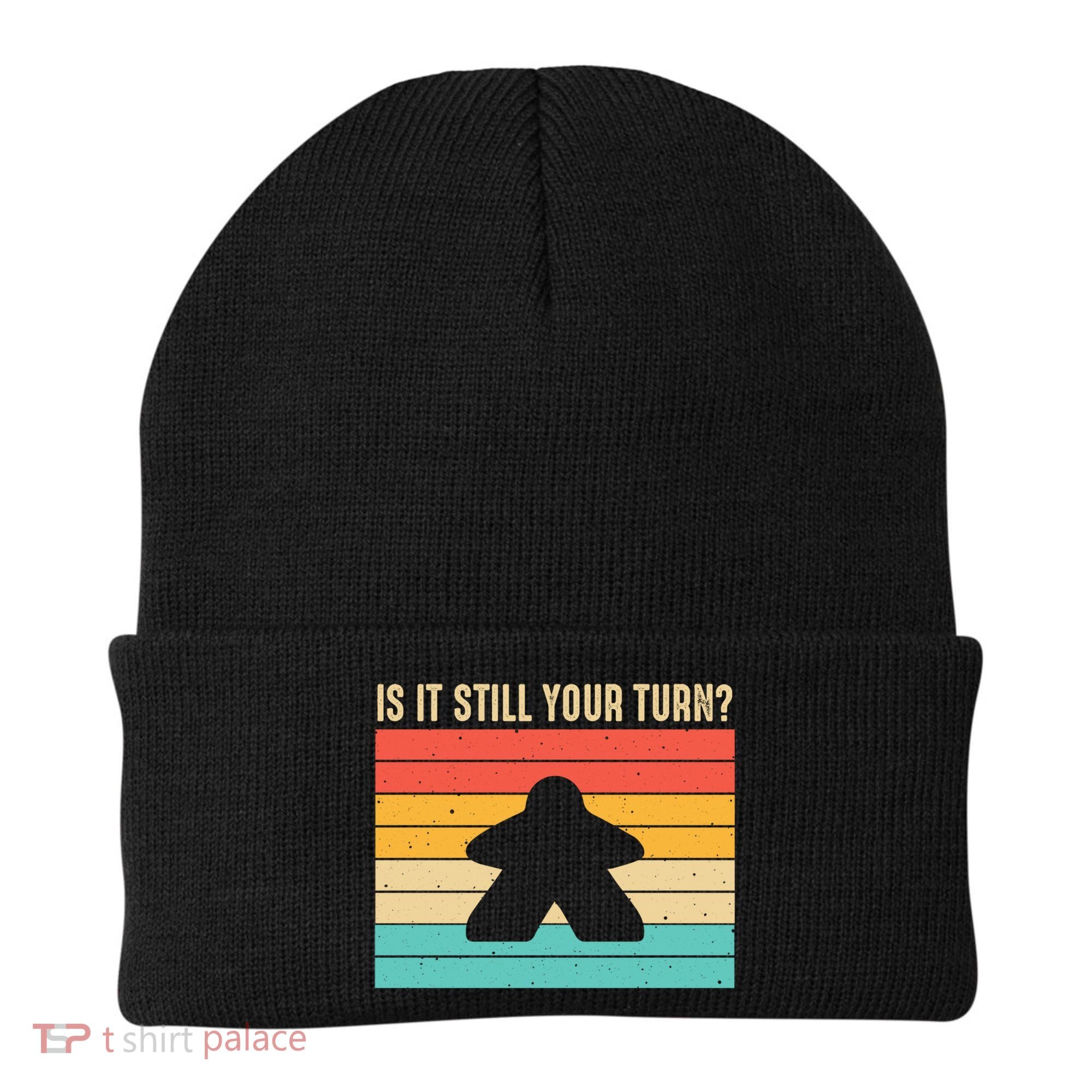 Funny Meeple Board Game Lover Rpg Board Gamer Cute Gift Beanie