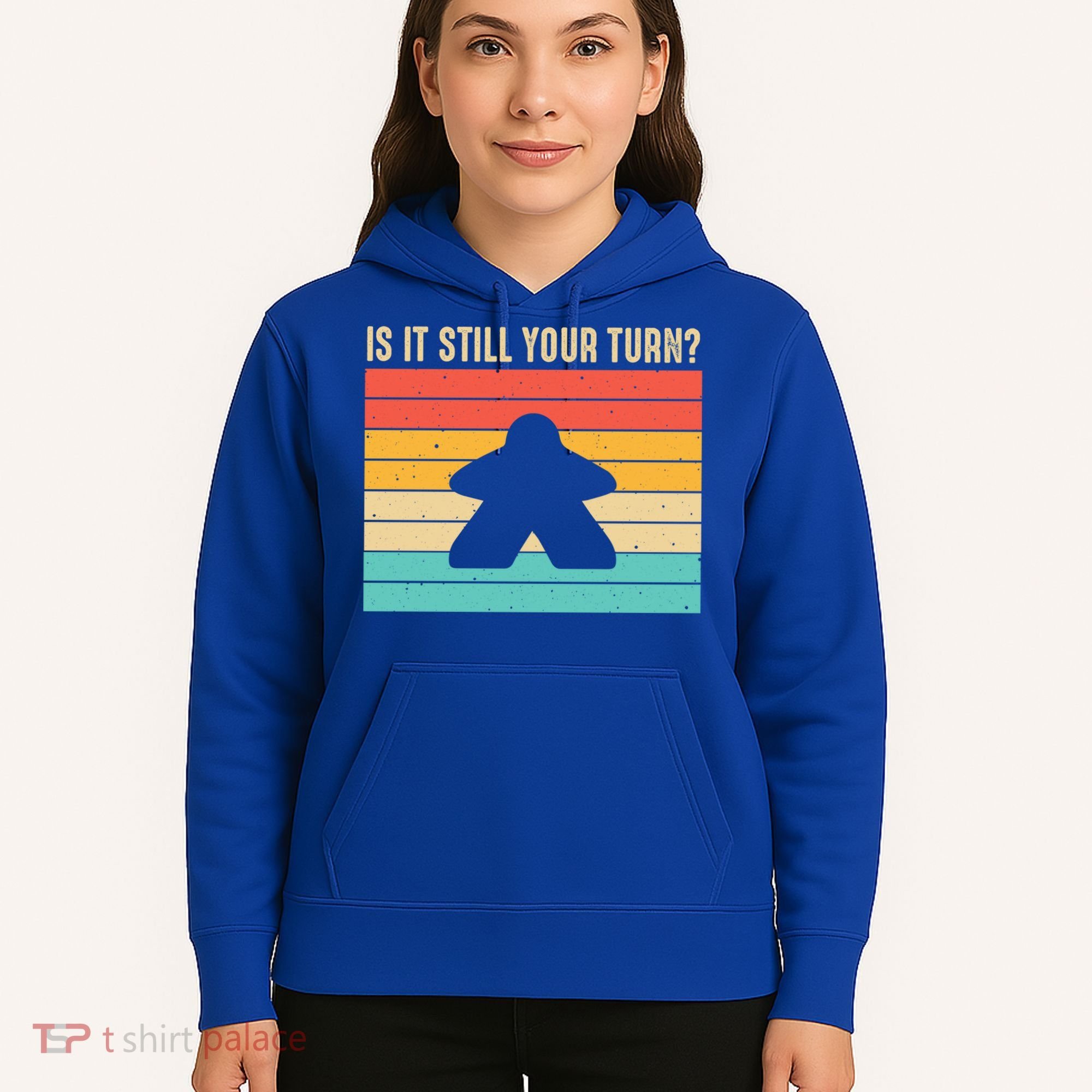 Funny Meeple Board Game Lover Rpg Board Gamer Cute Gift Hoodie