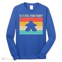Funny Meeple Board Game Lover Rpg Board Gamer Cute Gift Long Sleeve Shirt thumb 0