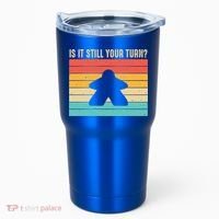 Funny Meeple Board Game Lover Rpg Board Gamer Cute Gift Tumbler thumb 0