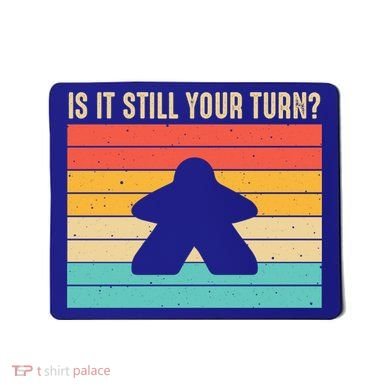 Funny Meeple Board Game Lover Rpg Board Gamer Cute Gift Mousepad