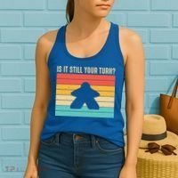 Funny Meeple Board Game Lover Rpg Board Gamer Cute Gift Women's Tank Top thumb 2
