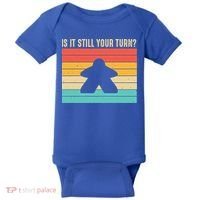 Funny Meeple Board Game Lover Rpg Board Gamer Cute Gift Baby Bodysuit thumb 0