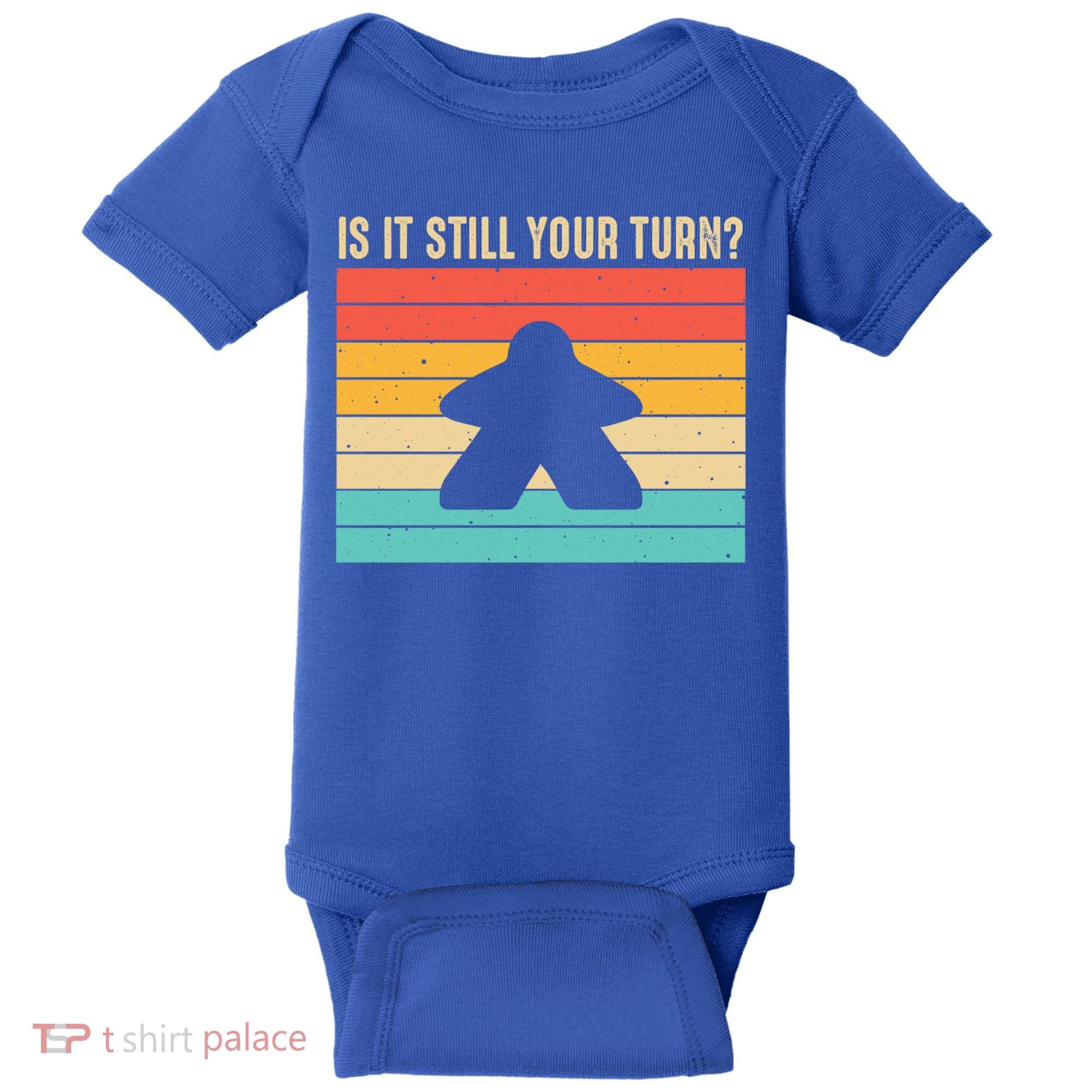Funny Meeple Board Game Lover Rpg Board Gamer Cute Gift Baby Bodysuit