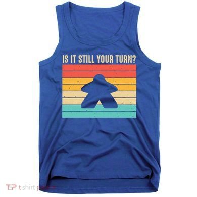 Funny Meeple Board Game Lover Rpg Board Gamer Cute Gift Tank Top
