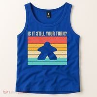 Funny Meeple Board Game Lover Rpg Board Gamer Cute Gift Tank Top thumb 2