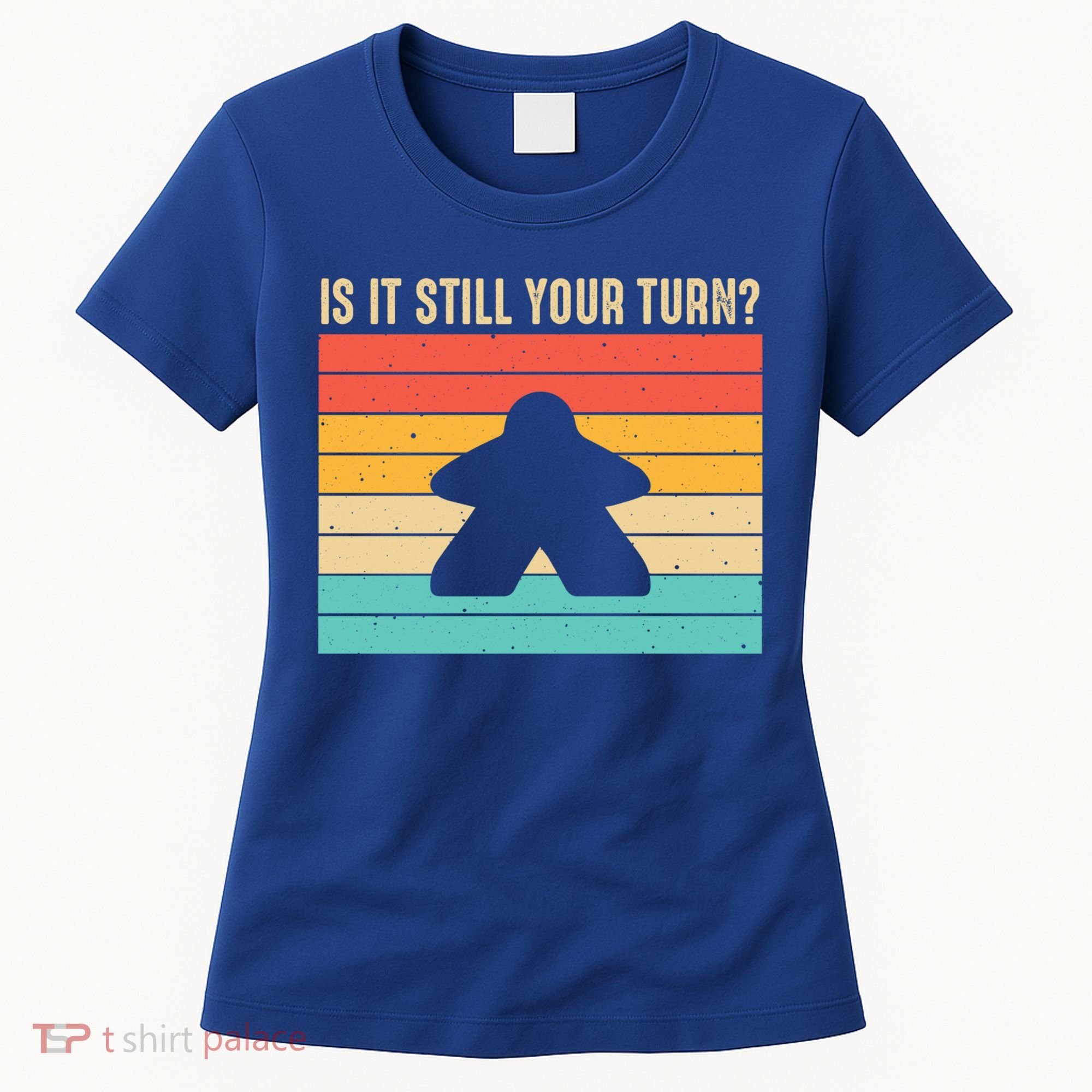 Funny Meeple Board Game Lover Rpg Board Gamer Cute Gift Women's T-Shirt