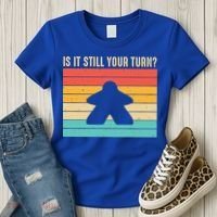 Funny Meeple Board Game Lover Rpg Board Gamer Cute Gift Women's T-Shirt thumb 3